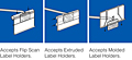 Fish Tip Label Holders Detail
